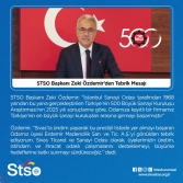 STSO Başkanı Özdemir, İSO 500 Listesine Giren Sivaslı Firmayı Kutladı
